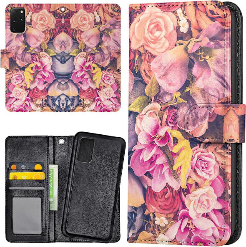 Samsung Galaxy S20 FE - Lommebok Deksel Roser