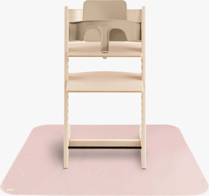 Bilde av Gulvbeskyttelse til Matstol, Blush - Tilbehør - Polyester