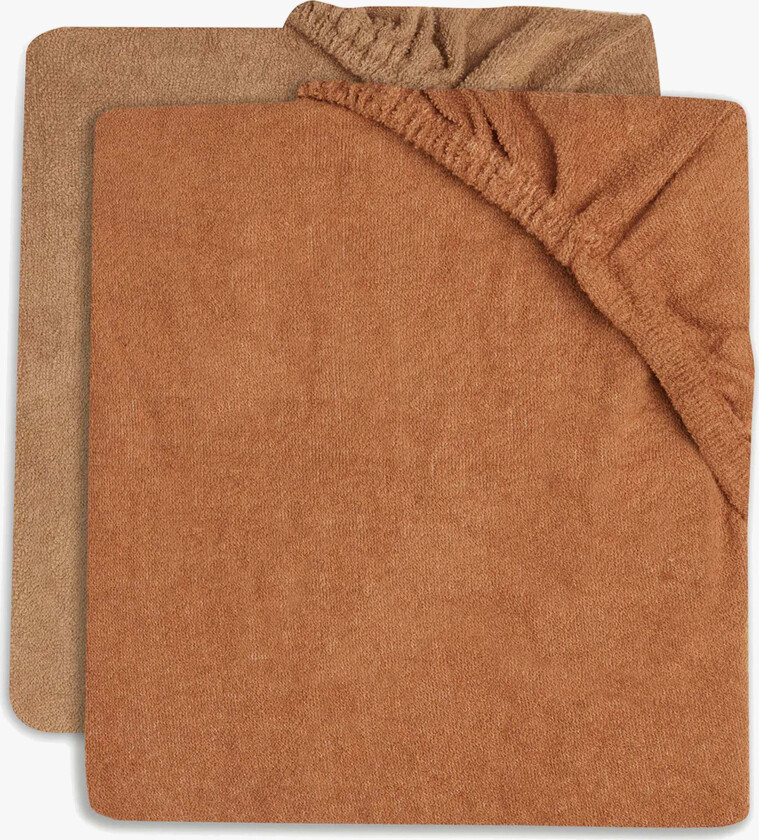 Stellemattetrekk 50x70cm 2-Pakk, Caramel/Biscuit - Stellematter - Bomull