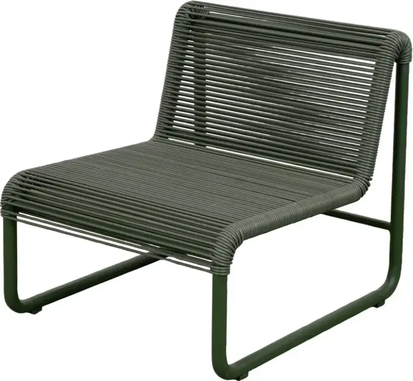 Al Dente lenestol Weave Dark green