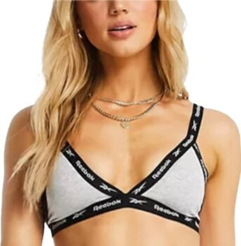 BH Dotty Triangle Bra Grå bomull Medium Dame