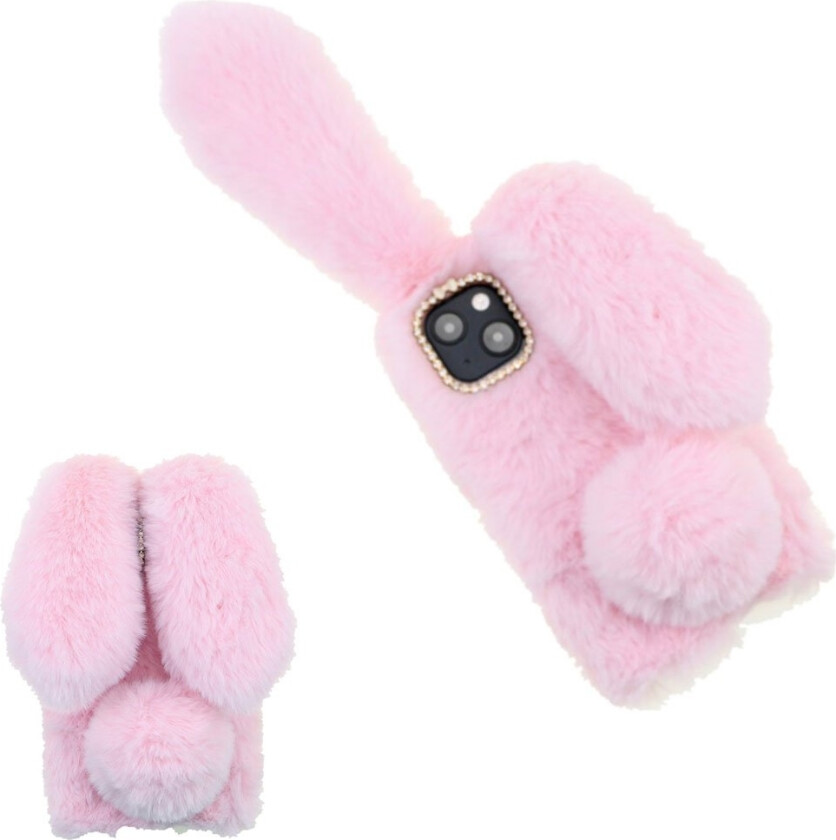 Bunny iPhone 13 Mini Deksel - Rosa