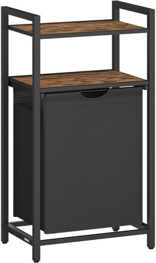 Skittentøyskurv, 50x33x92 cm, Brun