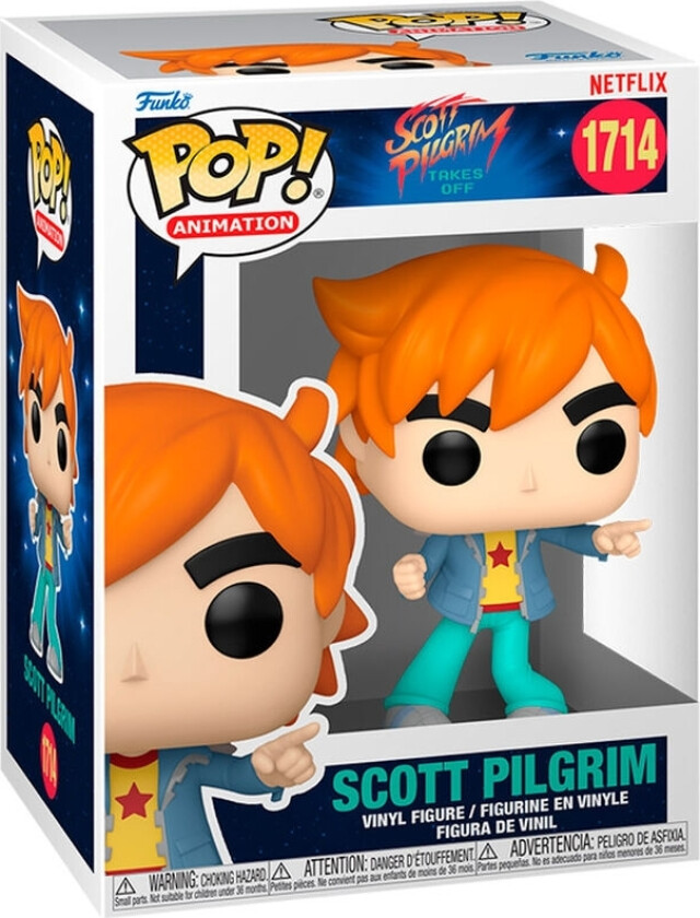 POP figure Scott Pilgrim Takes Off Scott Pilgrim