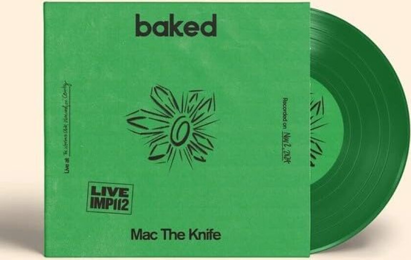 Mac The Knife Baked Live At The Workers Club Fitzroy LP/Vinyl
