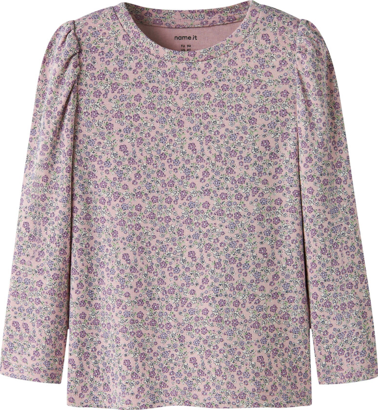 Genser - NmfTuline - Dawn Rosa m. Blomster - - 1 år (80) - Genser