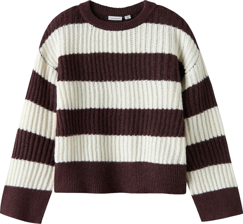 Bilde av Genser - Strikk - NkfTotina - Okseblodsrød - - 7-8 år (122-128) - Genser