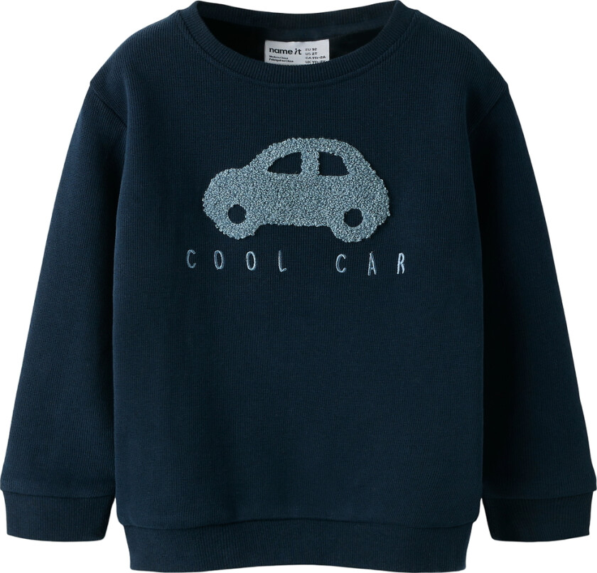 Collegegenser - Noos - NmmObear - Dark Sapphire - - 2 år (92) - Collegegenser