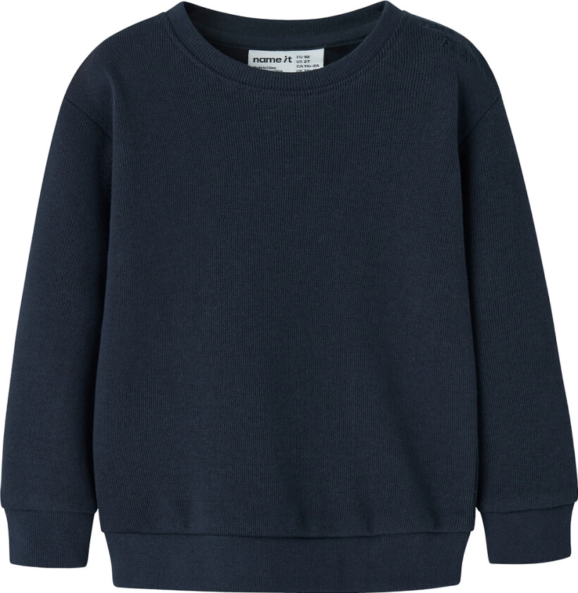 Collegegenser - NmmTobear - Navy Blazer - - 4 år (104) - Collegegenser