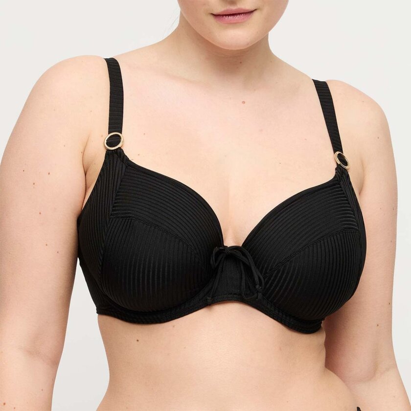 Delray bikinitopp med bøyle, svart, Størrelse: 95G, Kvinner