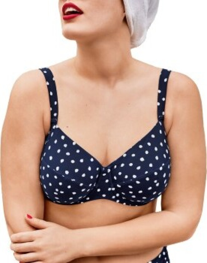 Rosa Faia Blue Dots Luna Big Cup Bikini Bra * Kampanje *