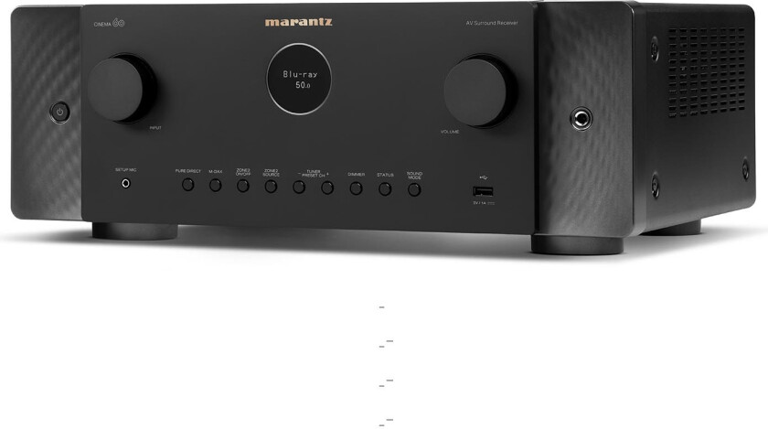 Bilde av Cinema 60 - Sort Hjemmekinoreceiver