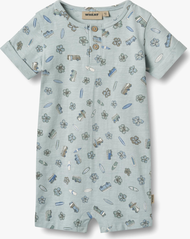 Jumpsuit Short Sleeve Alfred - Beige - Barn - Body