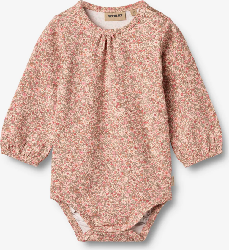 Body Long Sleeve Elmine - Rosa - Barn - Body