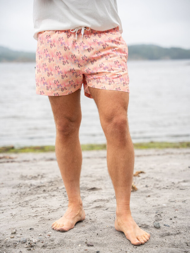 Mode Badeshorts - Gul - Herre - Shorts - Badeshorts