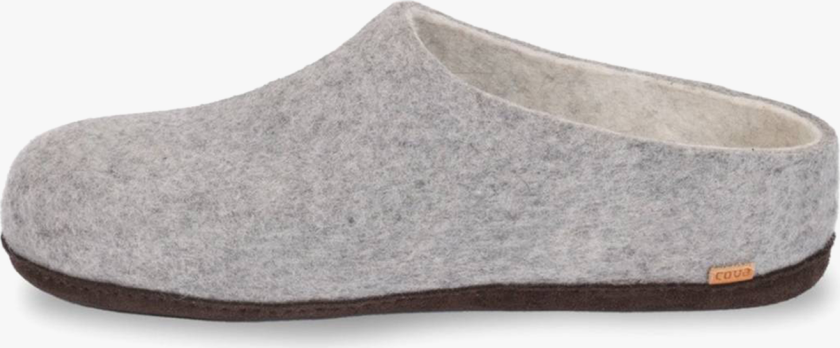 Baatar Basic - Grå - Unisex - Sko - Tøfler