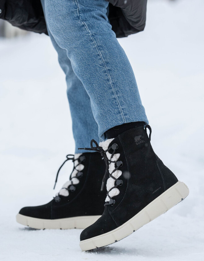 Explorer III Joan Cosy Waterproof Boots - Sort - Dame - Sko - Boots