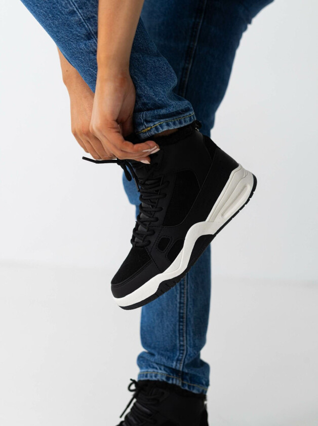 Strada Warm - Sort - Dame - Sko - Boots