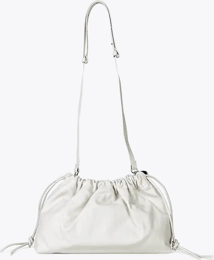 Smooth Leather Bag - Hvit - Dame - Vesker - Skuldervesker