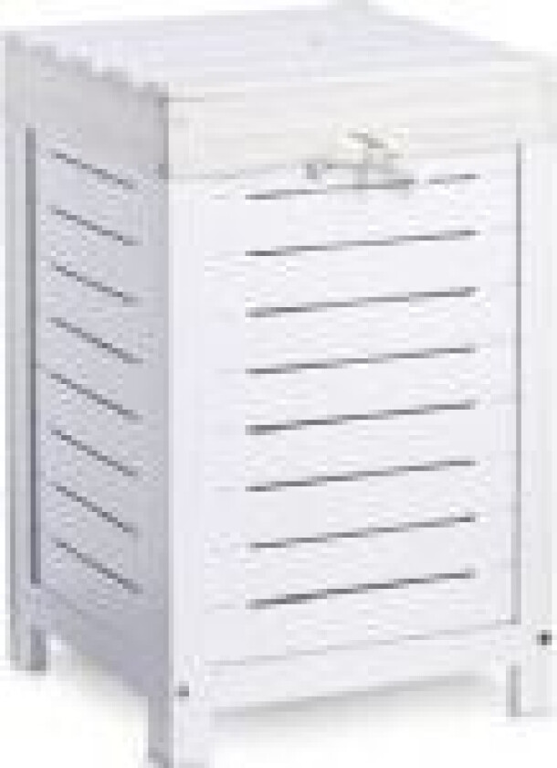 skittentøyskurv Skittentøyskurv, 35x35x55cm, hvit