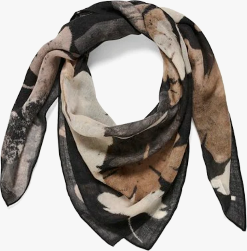 Felisia Scarf - Brun - Dame - Ullklær - Ulltilbehør
