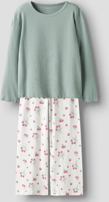 Nightset Raspberry - Blå - Barn - Pysjamas