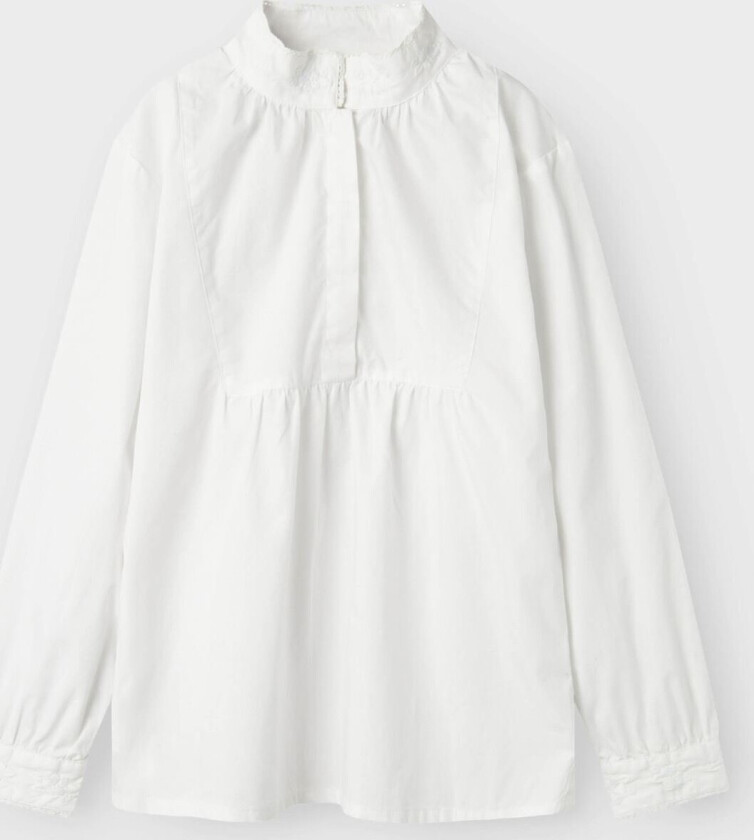 Terina Long Sleeve Shirt Xxv - Hvit - Barn - Festdrakt