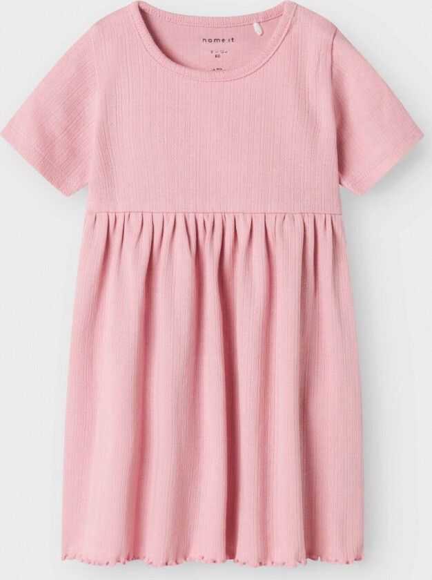 Halley Short Sleeve Dress - Rosa - Barn - Kjoler - Sommerkjoler