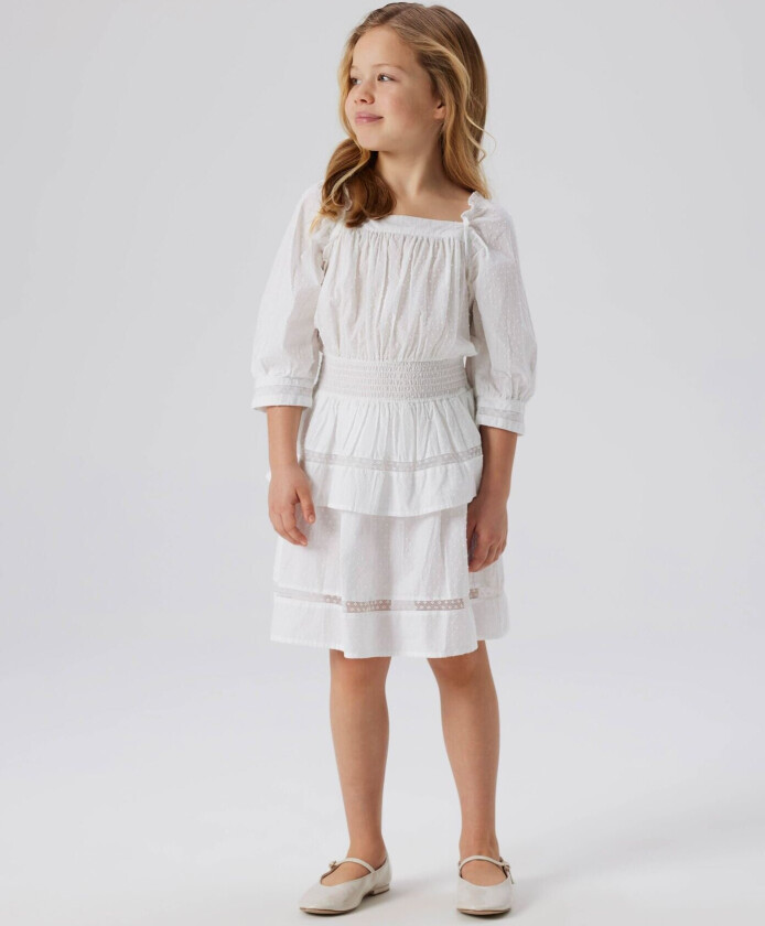 Fatidias 2/4 Sleeveless Dress - Hvit - Barn - Kjoler - Sommerkjoler