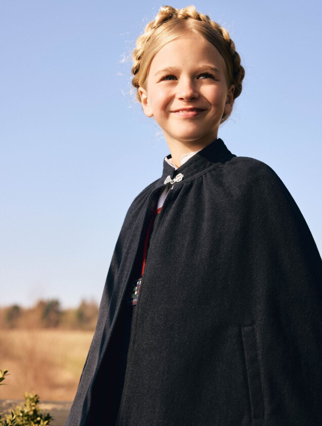 Bilde av Tetina Wool Cape Vl Xxv - Blå - Barn - Festdrakt