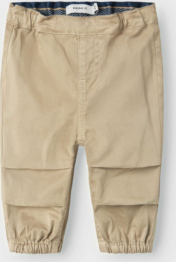 Ben Baggy Twill Pant - Beige - Barn - Bukser
