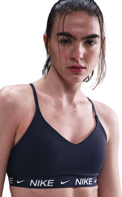 Indy Dri-Fit Light-Support Padded Bra - Blå - Dame - Sports-BH - Lav støtte