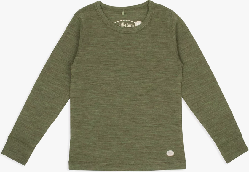 Ulltrøye - Grønn - Barn - Ullundertøy - Ulltrøye