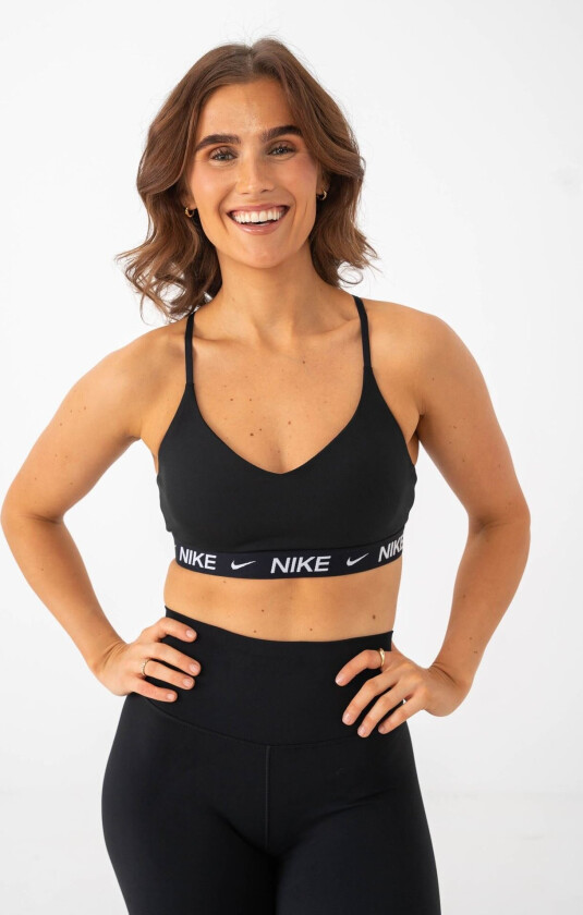 Indy Dri-Fit Light-Support Padded Bra - Sort - Dame - Sports-BH - Lav støtte