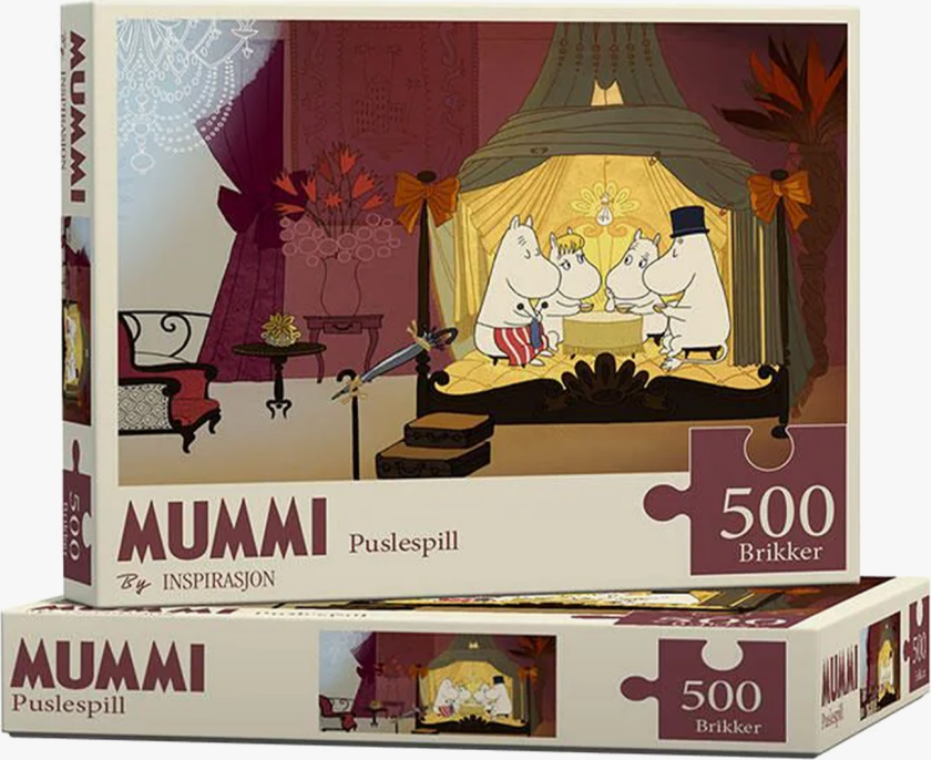 Puslespill 500 I sengen - Flerfarget - Barn - Leker