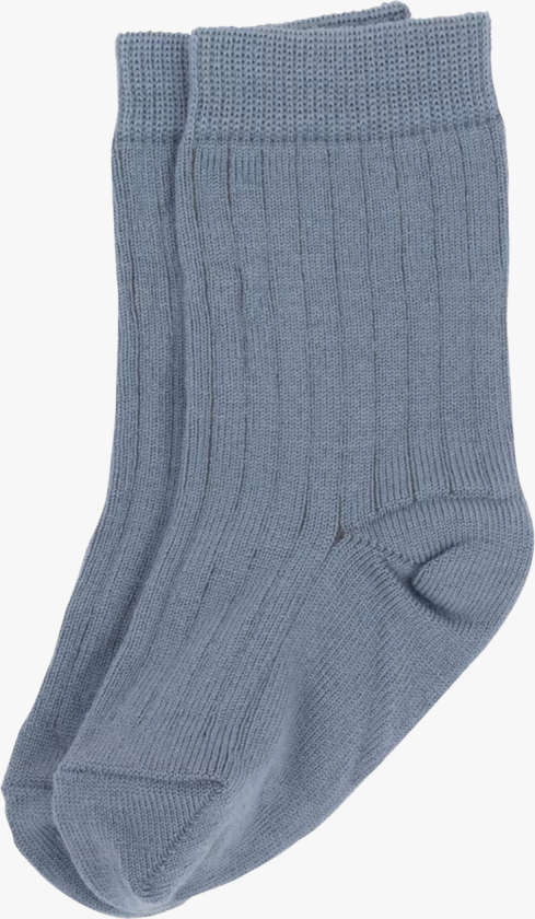 2pk Ullsokk - Blå - Barn - Sokker - Sokker i multipack
