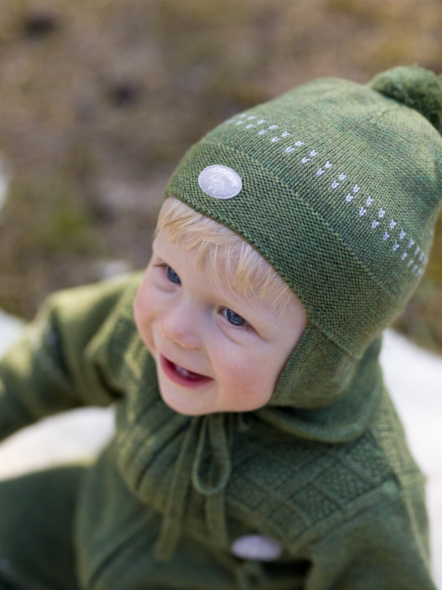 Lue Classic - Grønn - Barn - Luer - Ull lue