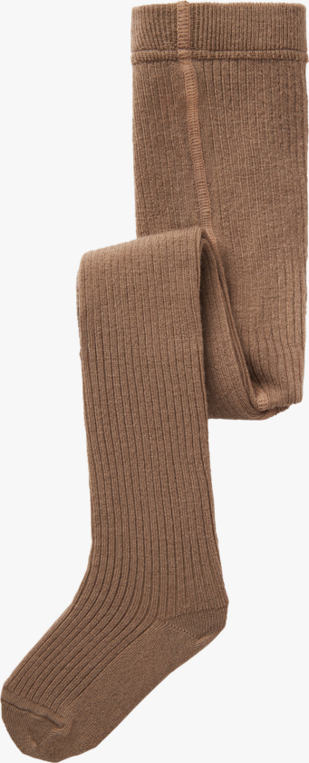 Rakel Nil Pantyhose Wool/Polyamide - Brun - Barn - Strømpebukser - Ullstrømpebukser
