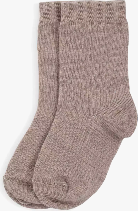 2-pack Ullsokk - Beige - Barn - Sokker - Sokker i multipack