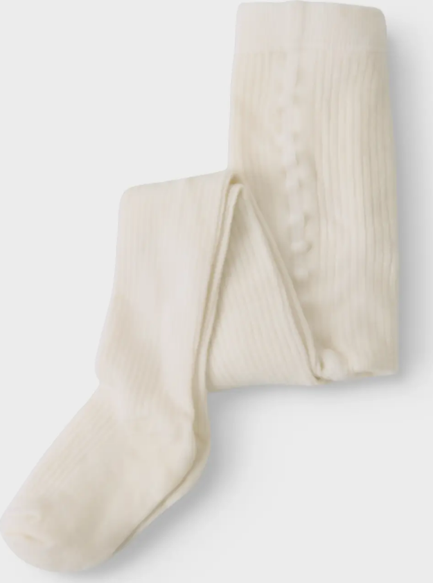 Rakel Nil Pantyhose Wool/Polyamide - Beige - Barn - Strømpebukser - Ullstrømpebukser