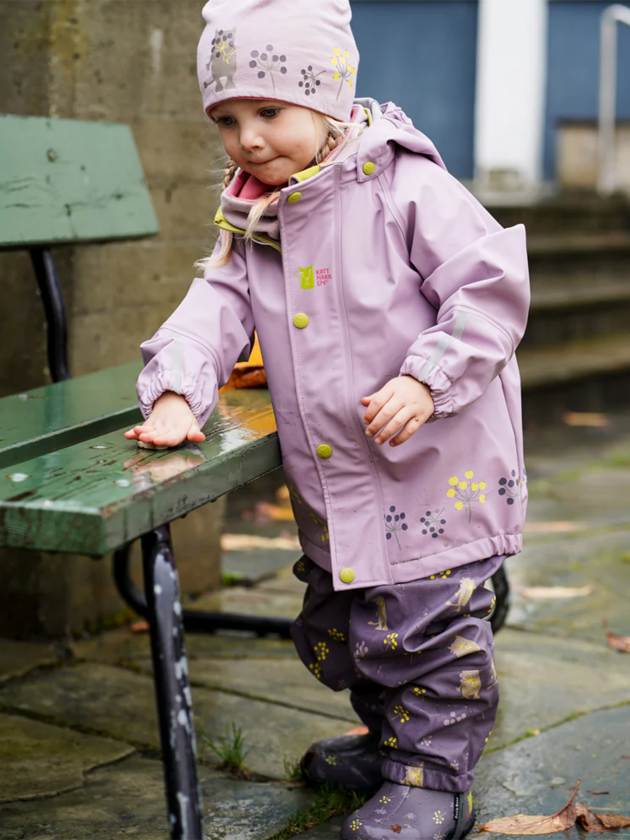 Regnsett Plask - Lilla - Barn - Yttertøy