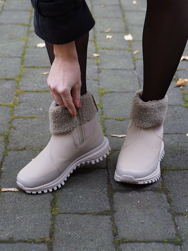 Sola Winter - Beige - Dame - Sko - Støvler