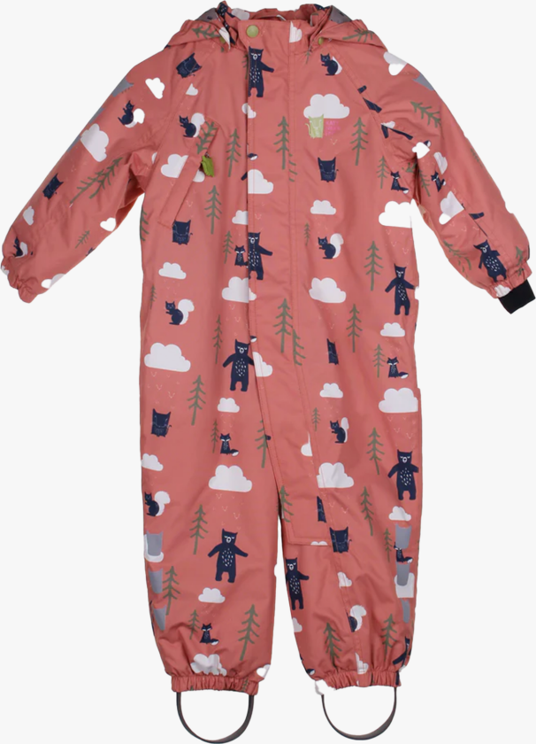 Vinterparkdress Baby - Rød - Barn - Yttertøy