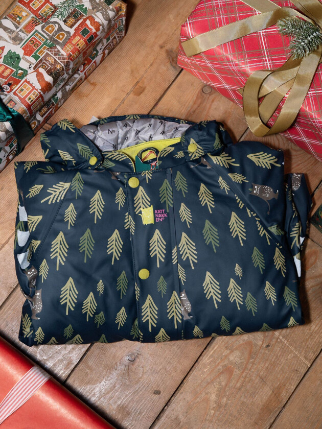 Vinterregndress Slaps - Blå - Barn - Yttertøy