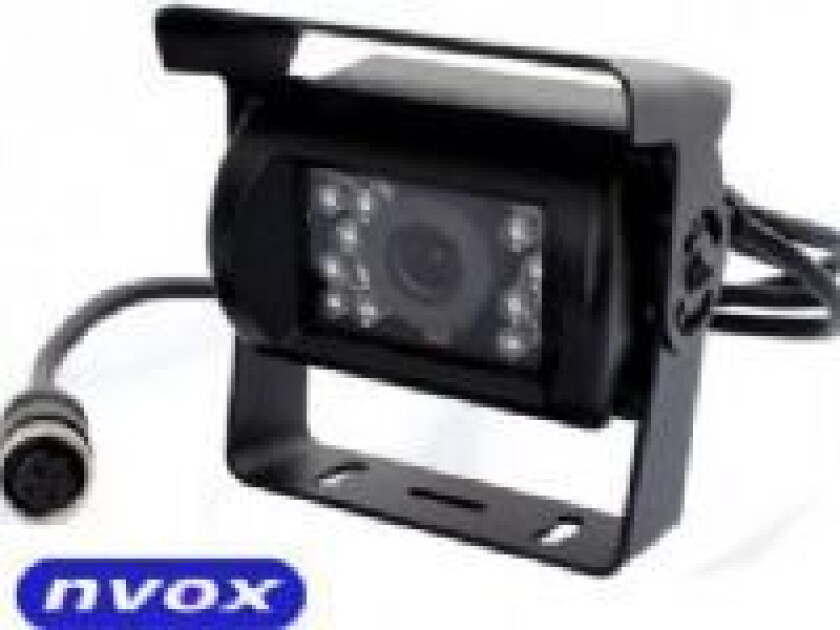 Nvox Bil ryggekamera 4 pin CCD skarp 12v i metallkasse