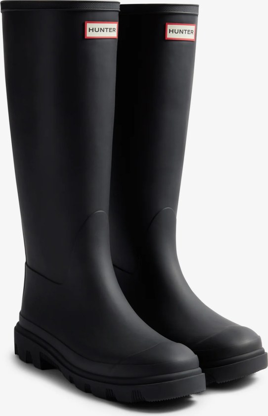 Downpour Tall Boot Dame Black 42