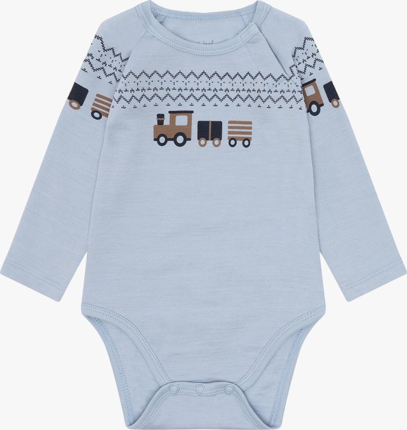Bo Train - Blå - Barn - Body