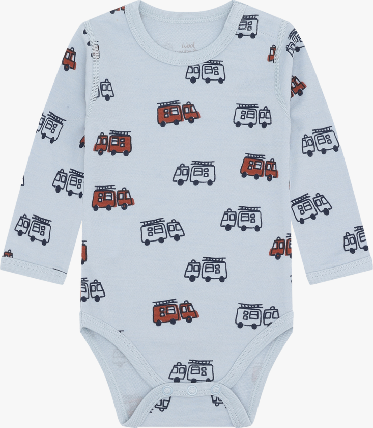 Baloo Firetruck - Blå - Barn - Body