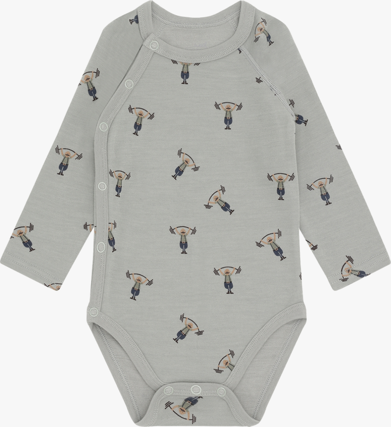 Baloo Wrap Strong Man - Beige - Barn - Ullklær - Ullbody