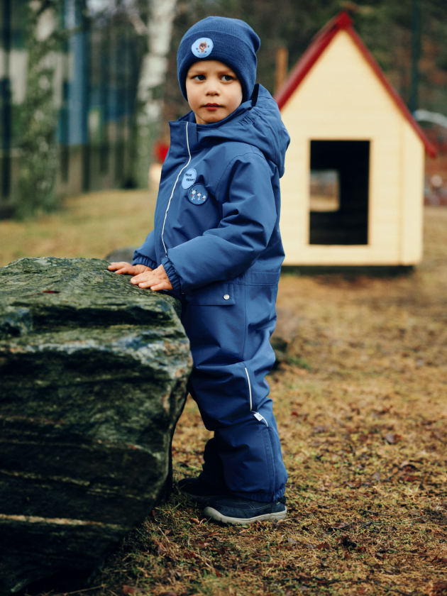 Bukkene Vinterdress - Blå - Barn - Yttertøy